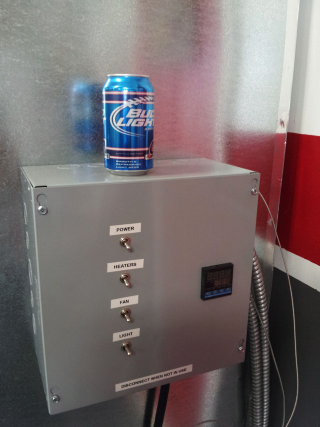 Powder Coat oven Finished Chappell Customs